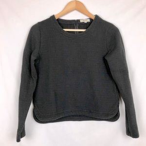 Madewell // Jacquard Grid Sweater Top